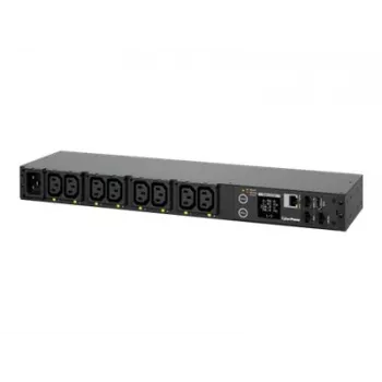 CyberPower PDU41005 Μονάδα διανομής ισχύος (PDU) 8 έξοδοι AC 1U Μαύρο