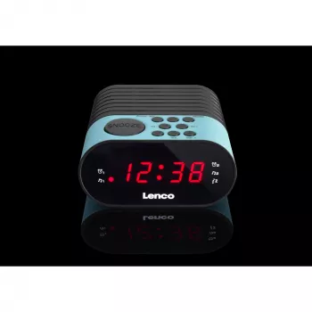 Ρολόι-ραδιόφωνο Lenco CR-07 μαύρο μπλε