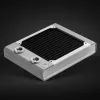 Ψυγείο EK Water Blocks ορείχαλκος χαλκός ανοξείδωτο ατσάλι λευκό