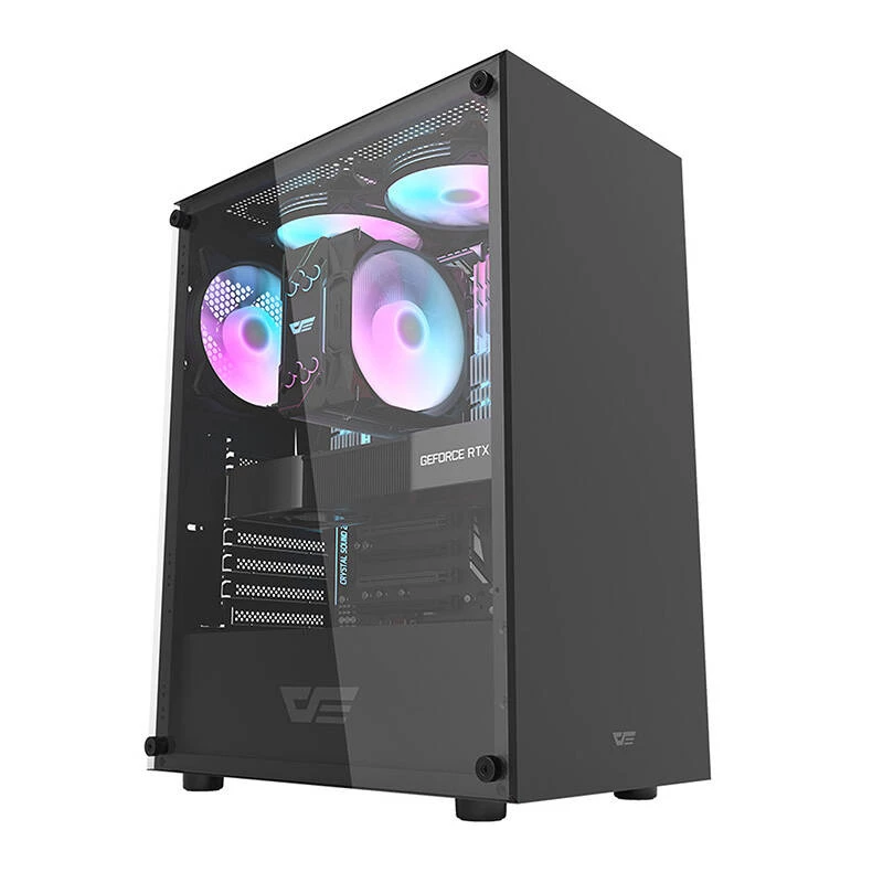 Κουτί υπολογιστή Darkflash DK100 (μαύρο)