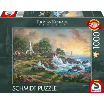 Thomas Kinkade Studios: Kleinod am Meer, παζλ 1000 τεμ.