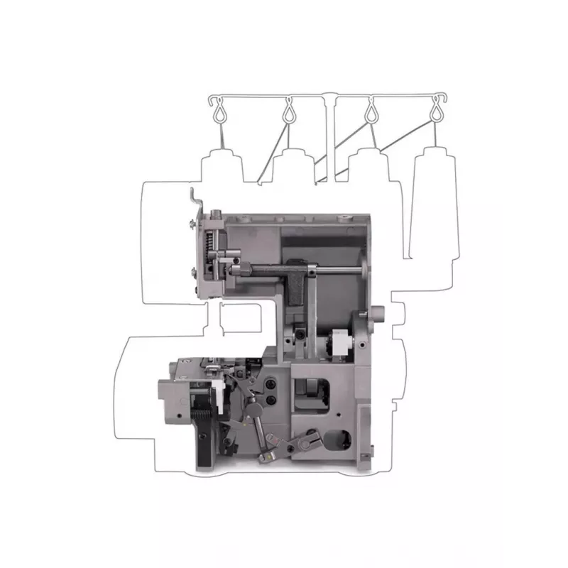 SINGER Ραπτομηχανή HD0405 ηλεκτρική ασημί Heavy-Duty
