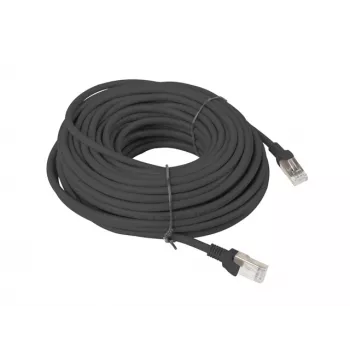 LANBERG Καλώδιο δικτύου Cat6 PCU6-10CC-2000-BK — 20 m, U/UTP, RJ-45, μαύρο
