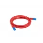 LANBERG PATCHCORD S/FTP CAT.6A 0.5M ΚΟΚΚΙΝΟ LSZH