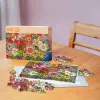 Ravensburger Feel Well & Puzzle - Blumenfenster, 100 τεμάχια, απτικά στοιχεία