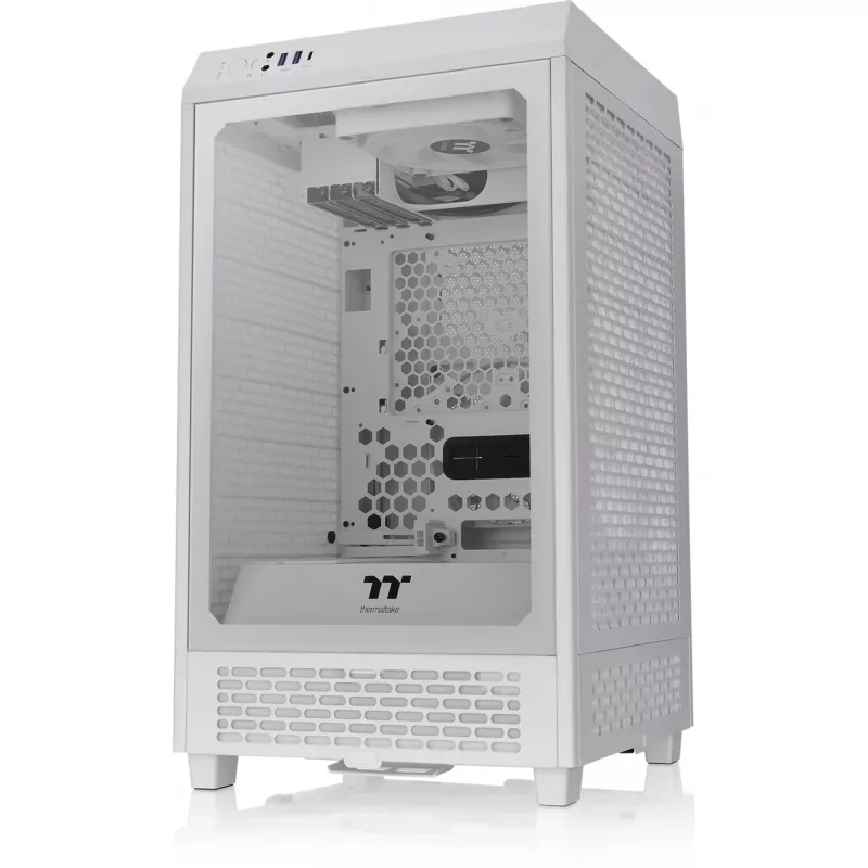 Thermaltake The Tower 200 Κουτί Micro-Tower Mini-ITX με παράθυρο λευκό