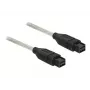 Καλώδιο FireWire DeLOCK FireWire B/B 1,0 m γκρι