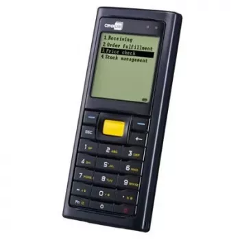 Φορητός υπολογιστής χειρός CIPHERLAB 8200, οθόνη 2,1 ίντσες (5,33 cm), 160×160 px, 0,004 GB RAM, υποστήριξη MicroSD, μαύρο