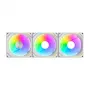 Ανεμιστήρας κουτιού Darkflash Gauss G24 3-in-1 λευκός 120 mm — σετ με 3, 120 mm