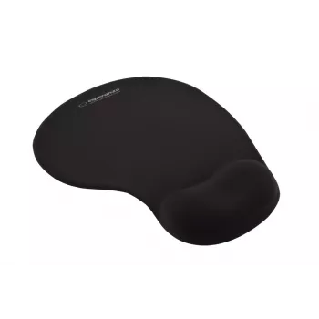 ESPERANZA EA137K Mousepad, μαύρο, με βάση τζελ για τον καρπό, αντιολισθητική βάση, καθολικής χρήσης