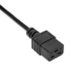 Καλώδιο επέκτασης server Akyga AK-UP-03 IEC C20 σε C19, 1,8 m, μαύρο