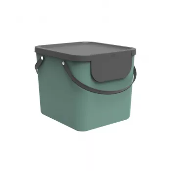 Rotho Albula κάδος διαλογής απορριμμάτων, 40 l, πράσινος