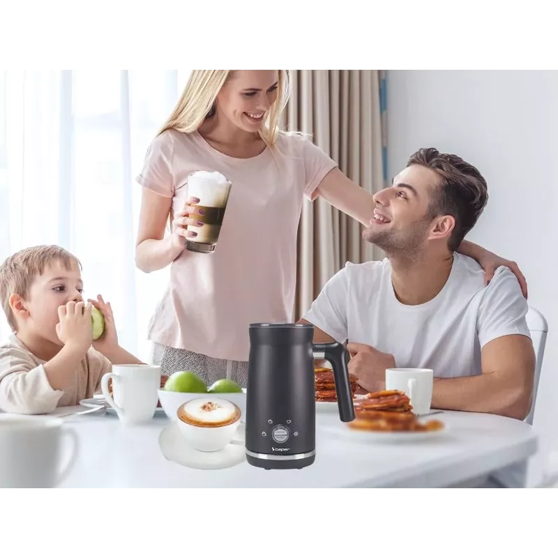 Beper P101CAF001 ηλεκτρική συσκευή αφρίσματος γάλακτος, 500 W, 0,5 l, μαύρη