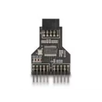 DeLOCK 60045 προσαρμογέας καλωδίου 9-Pin USB 2.0 2 x 9-Pin-Header μαύρο