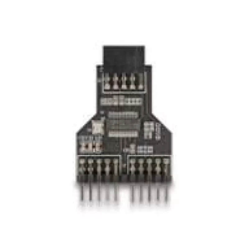 DeLOCK 60045 προσαρμογέας καλωδίου 9-Pin USB 2.0 2 x 9-Pin-Header μαύρο