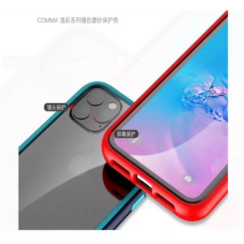 Θήκη κινητού COMMA Joy για iPhone 11 Pro αντι-κραδασμών μαύρη