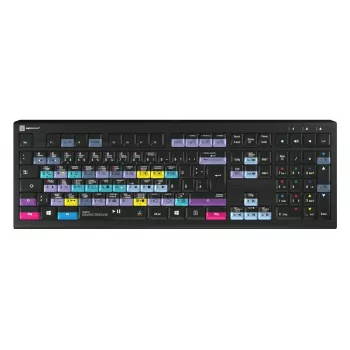 Logickeyboard ASTRA 2 DaVinci Resolve πληκτρολόγιο LKB-RESB-A2PC-DE, USB, QWERTZ γερμανικό (DE), PC, μαύρο