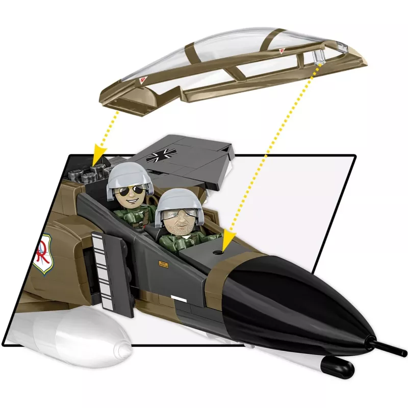 Blocks Armed Forces F-4F Phantom II 676 τουβλάκια