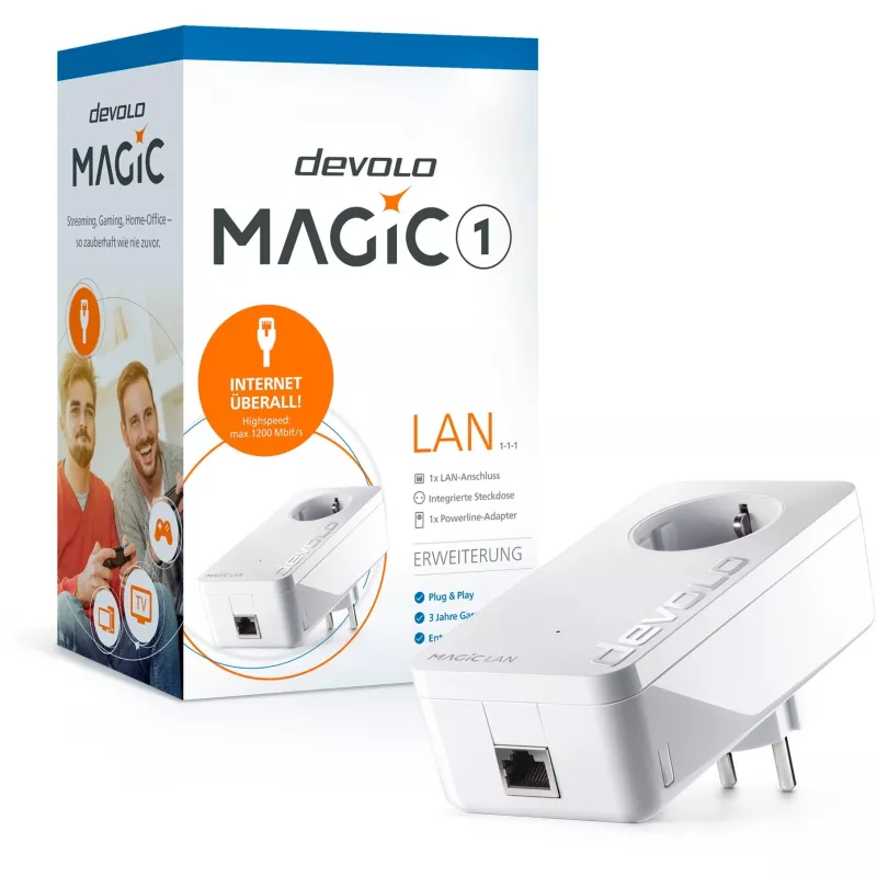Προσαρμογέας Ethernet LAN Devolo Magic 1 LAN 1200 Mbit/s