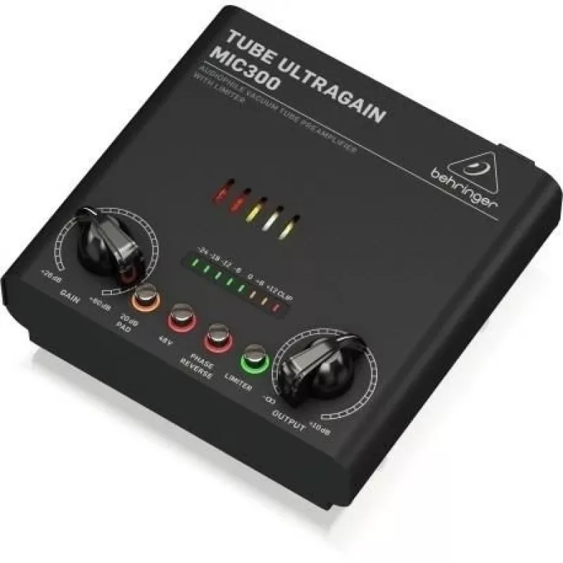 Προενισχυτής ήχου Behringer MIC300 Μαύρο