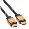 ROLINE Gold Καλώδιο HDMI High Speed, ST-ST 2,0m (11.04.5562)