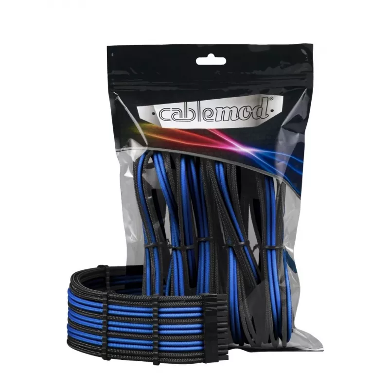 Εσωτερικό καλώδιο τροφοδοσίας CableMod CM-PCAB-BKIT-NKKB-3PK-R μαύρο μπλε 250mm