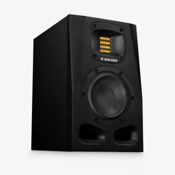 Ηχεία στούντιο ADAM AUDIO A4V Μαύρο, 2 δρόμων, 90 W RMS, γούφερ 4 ιντσών, οθόνη LED, rackmountable