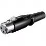 Wentronic Goobay Υποδοχή μικροφώνου, 3 ακίδων - Θήκη μαύρη (11680)