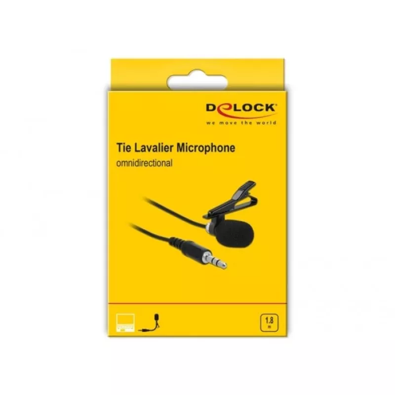 Μικρόφωνο κλιπ DeLOCK 66279