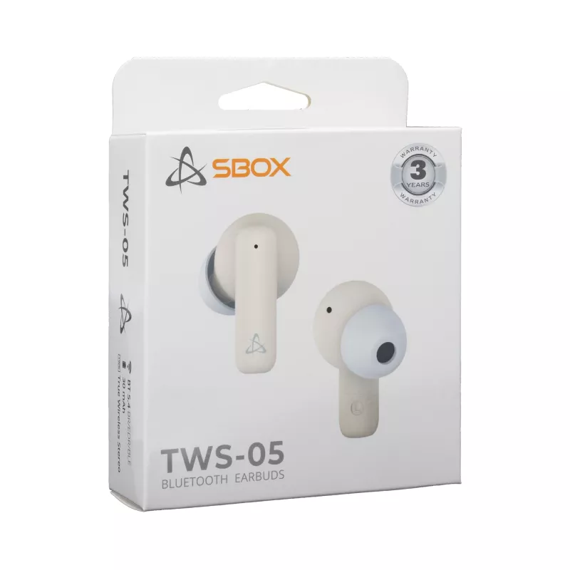 Ακουστικά SBOX EB-TWS05 μπεζ