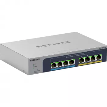 NETGEAR MS108TUP Unmanaged L2 2.5G Ethernet (100/1000/2500) Power over Ethernet (PoE) Γκρι