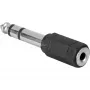 Αντάπτορας 3,5 mm -> 6,3 mm (Μαύρο/Ασημί)