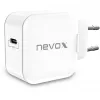 nevox 20W USB-C PD φορτιστής λευκό τροφοδοτικό