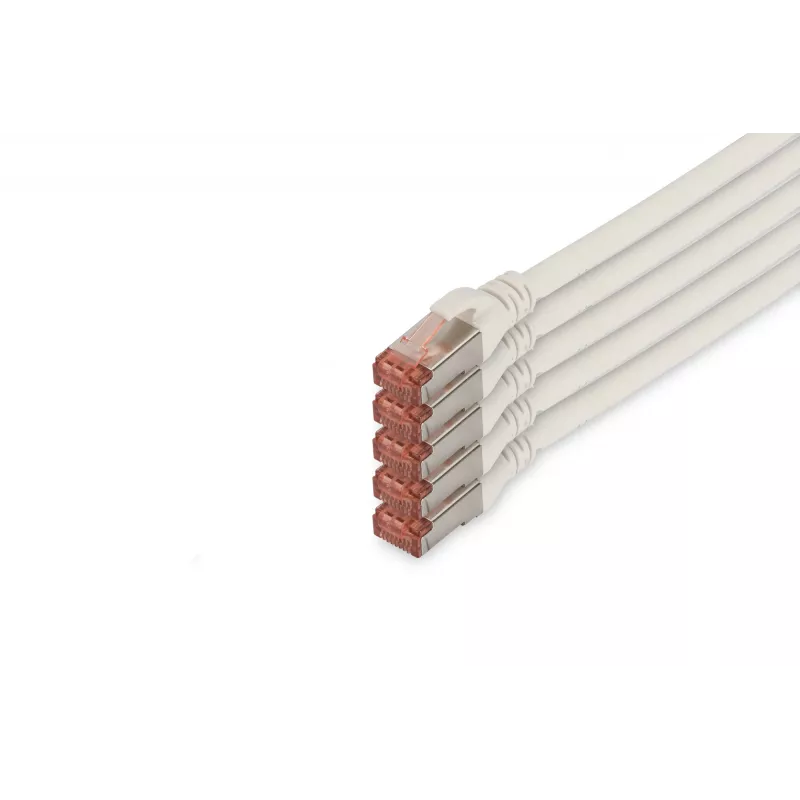 Καλώδιο δικτύου Digitus CAT 6 S/FTP RJ-45 10m λευκό
