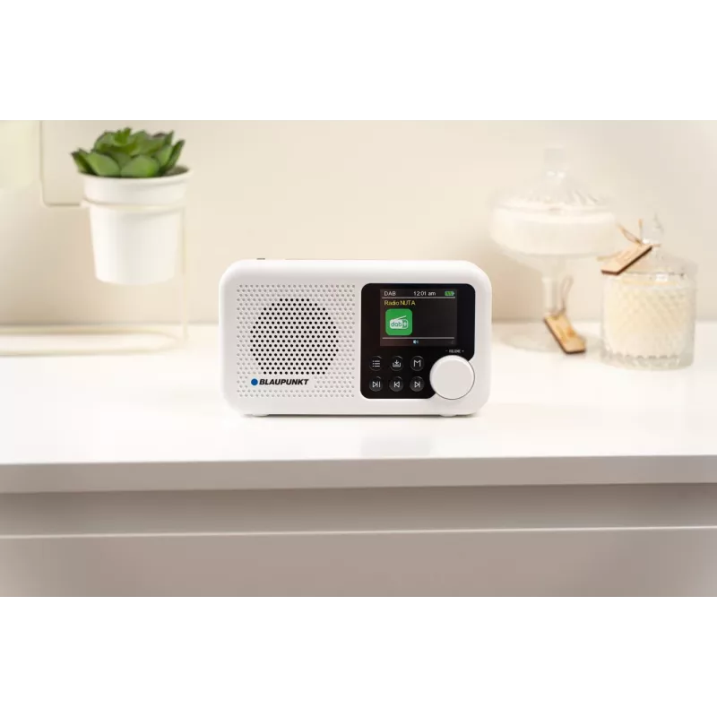 Blaupunkt DR8WH Φορητό ραδιόφωνο Λευκό
