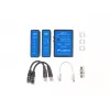 Ελεγκτής καλωδίων δικτύου Lanberg NT-0404 PoE-Tester μαύρο μπλε