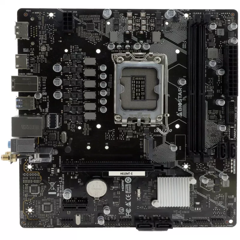 Μητρική Biostar H610MTE DDR4 LGA1700 Micro-ATX