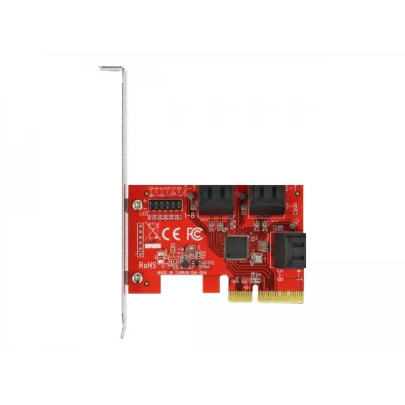 Κάρτα SATA PCI Express x4 DeLOCK 6 θυρών Low Profile