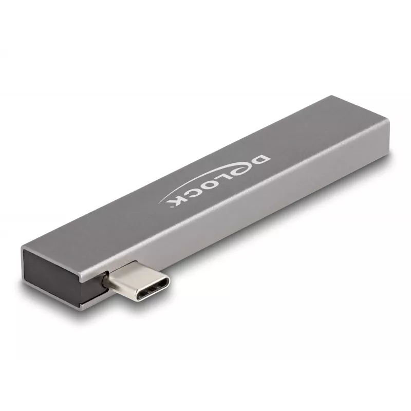 DeLOCK Hub USB 3 θυρών λεπτό USB Type-C 10 Gbps 2 x USB 2.0