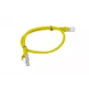 Lanberg PCU6-20CC-0050-Y Cat.6 UTP Patchkabel, 0,5 m, κίτρινο, συσκευασία 10 τεμ.