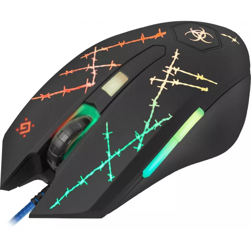 Defender Forced GM-020L ποντίκι gaming αμφίχειρο USB Type-A οπτικό 3200 DPI