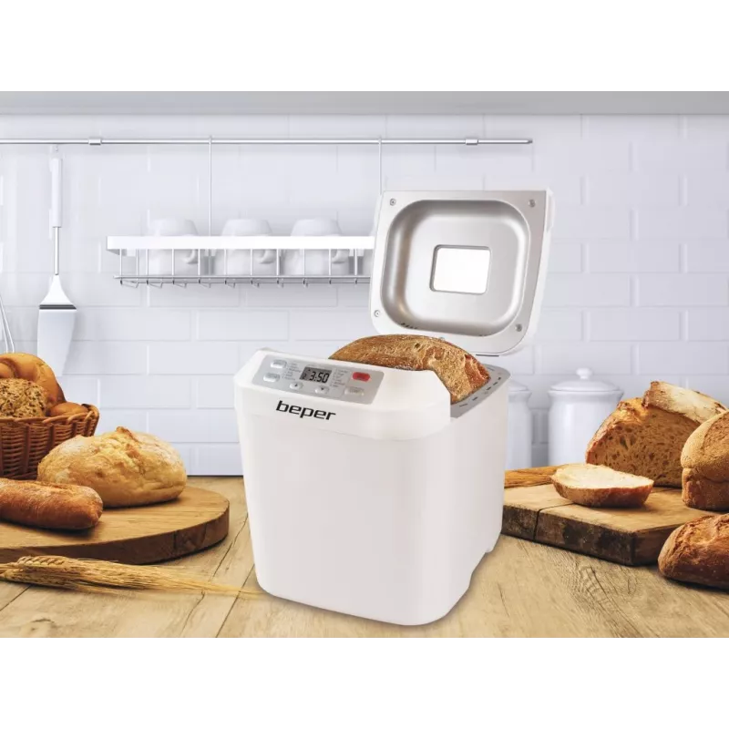 Αρτοποιητής Beper BC.130 – 550 W, 12 προγράμματα, ψωμιά 600–900 g