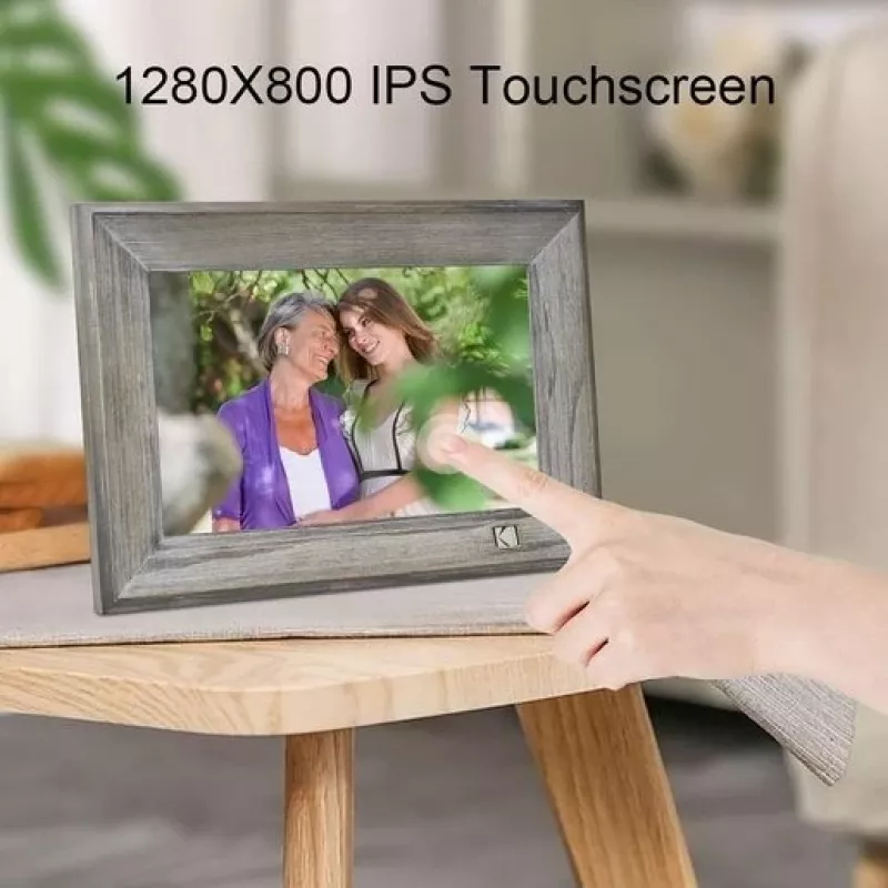 Kodak LED HD 10 WiFi 26GB RCF-1013 ξύλινη γκρι