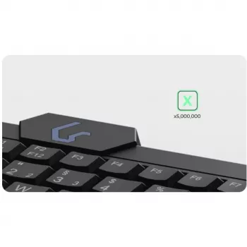 KeySonic KSK-3210ELU (DE) Πληκτρολόγιο Home USB QWERTZ Γερμανικό Μαύρο