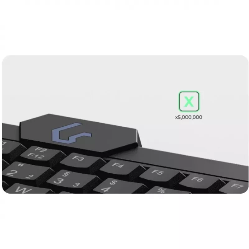 KeySonic KSK-3210ELU (DE) Πληκτρολόγιο Home USB QWERTZ Γερμανικό Μαύρο