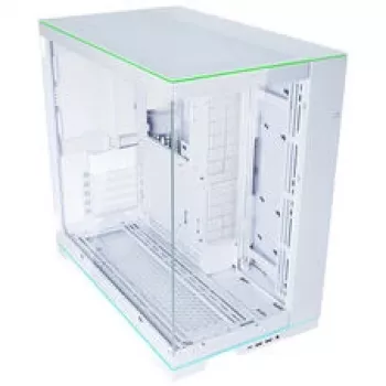 Lian Li O11 Dynamic EVO RGB Κουτί PC Bundle + HydroShift II LCD-S 360TL AiO - Λευκό