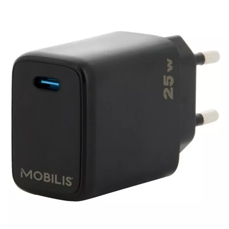 Φορτιστής φορητών συσκευών Mobilis 001380 Universal μαύρο AC γρήγορη φόρτιση