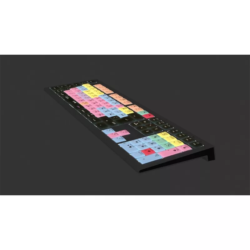 Logickeyboard ASTRA 2 USB QWERTY Πληκτρολόγιο μαύρο Full-size 104 πλήκτρα