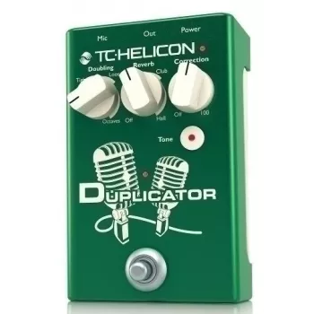 Διπλασιασμός Reverb Διόρθωση TC-Helicon Duplicator 000-DDX00-00010 – συσκευή διπλασιασμού φωνής και εφέ reverb