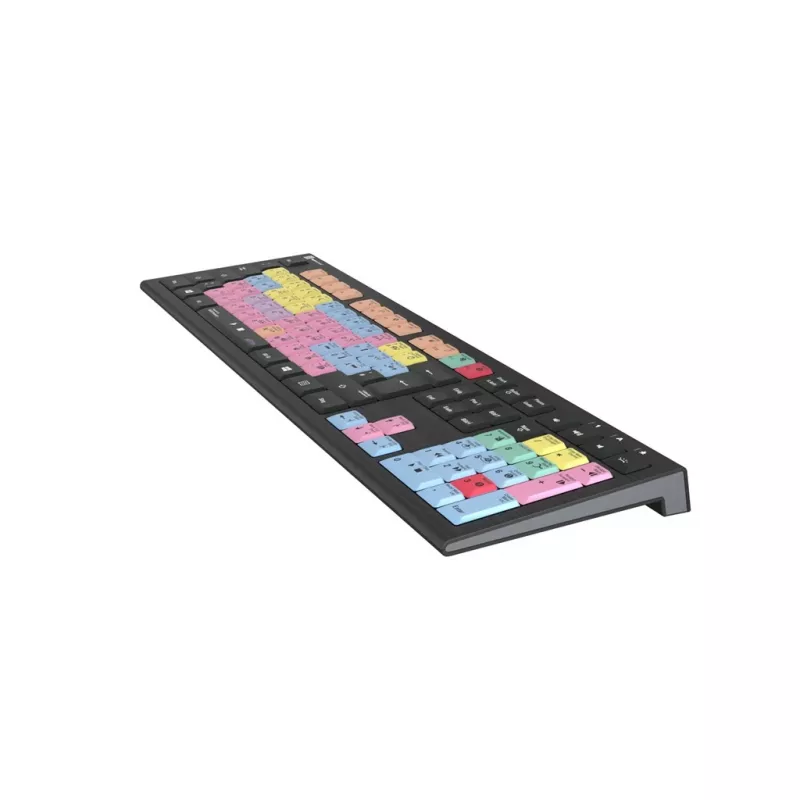 Logickeyboard ASTRA 2 USB QWERTZ Πληκτρολόγιο μαύρο Full-size 108 πλήκτρα